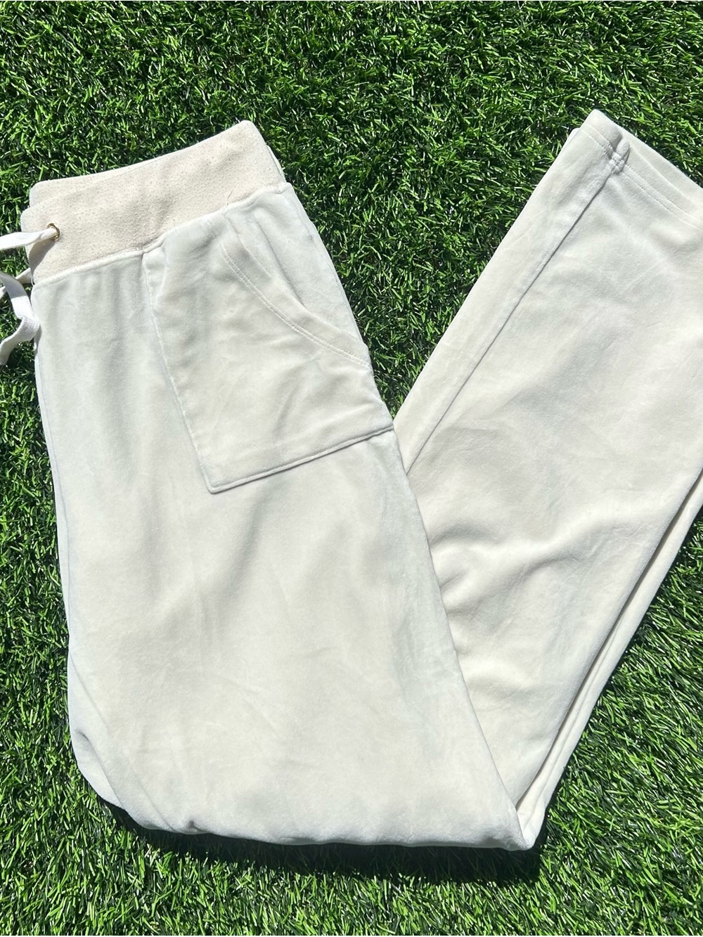 Light Cream Casual Pants
